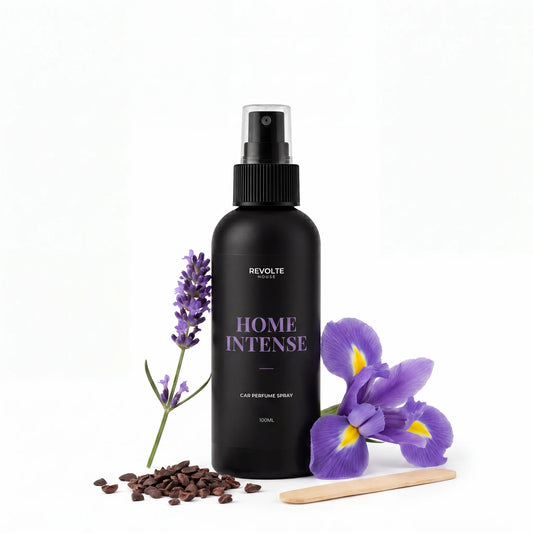 Home Intense autoparfum spray 100 ml met lavendel, iris, cacao en cederhout