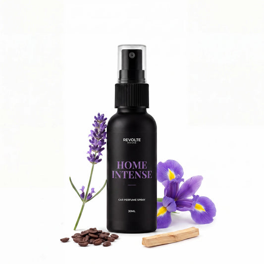 Home Intense autoparfum spray 30 ml met lavendel, iris, cacao en cederhout