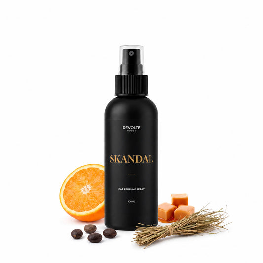 Skandal autoparfum spray 100 ml met mandarijn, karamel, tonkaboon en vetiver