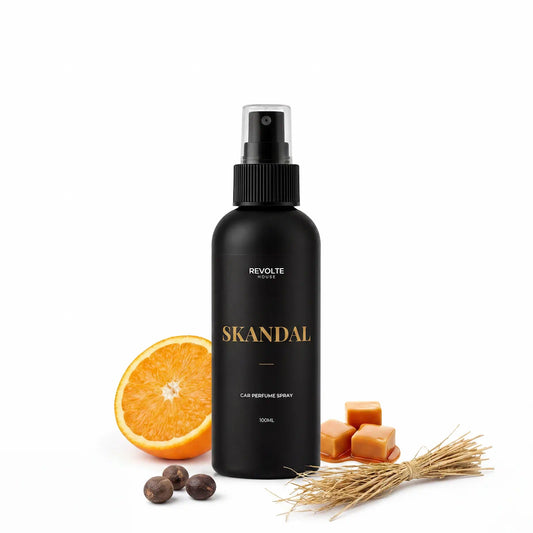 Skandal autoparfum spray 100 ml met mandarijn, karamel, tonkaboon en vetiver